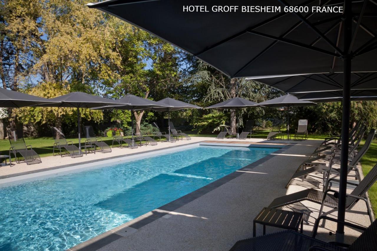 Aux Deux Clefs Hostellerie Groff Biesheim Dış mekan fotoğraf